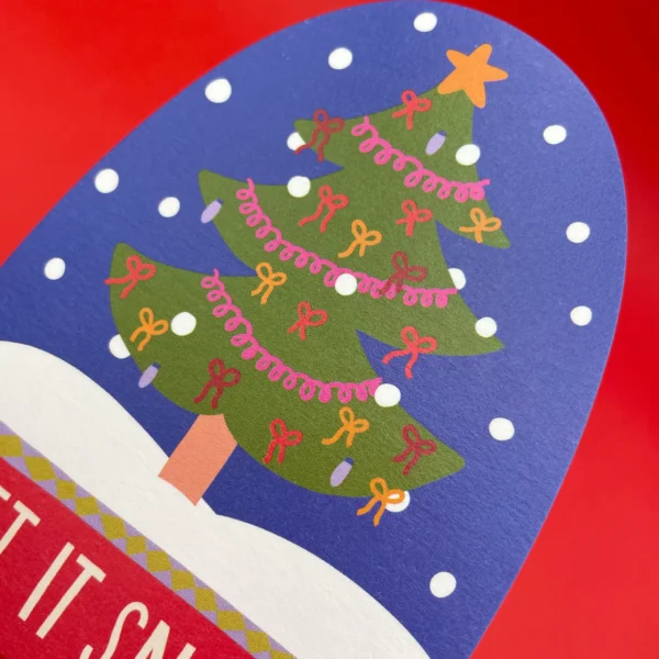 Kartolinë me Zarf - Let it Snow - Figura 2