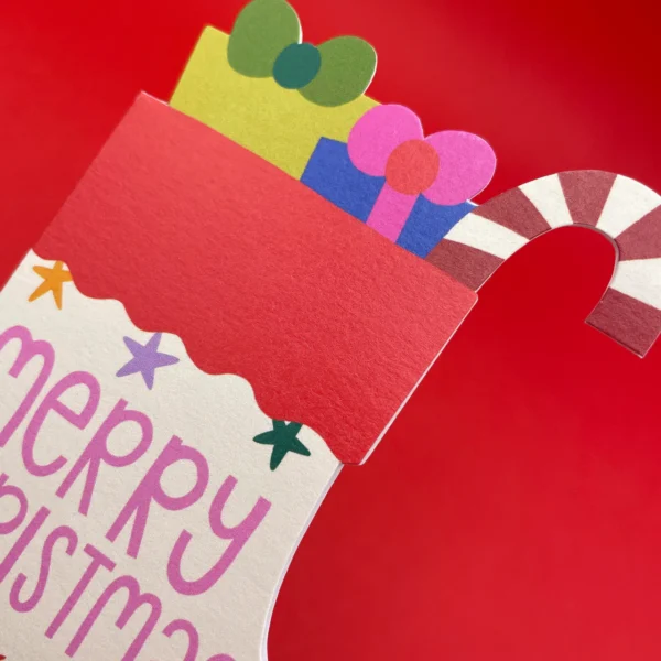 Kartolinë me Zarf - Merry Christmas - Figura 2