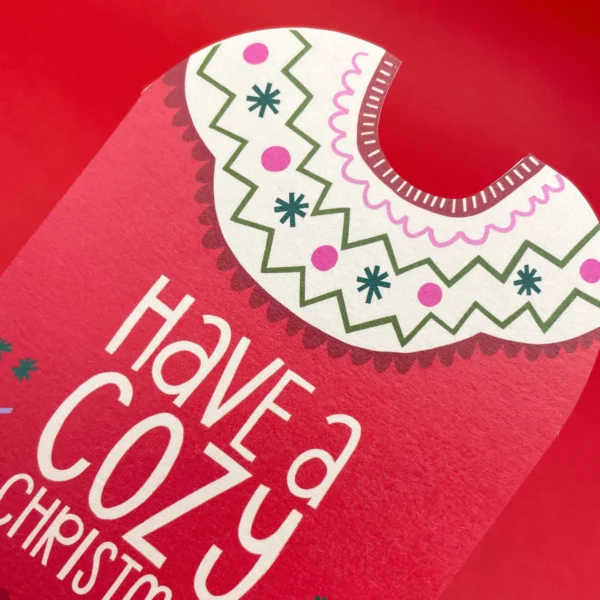 Kartolinë me Zarf - Have a Cozy Christmas - Figura 2