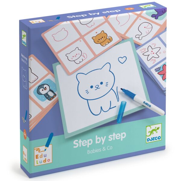 Vizatoni hap pas hapi, Babies & Co