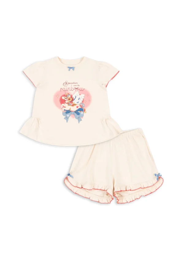Set Shorts - Ecru Unicorn