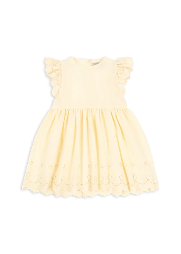 Fustan Klasik Posey - Cloud Cream