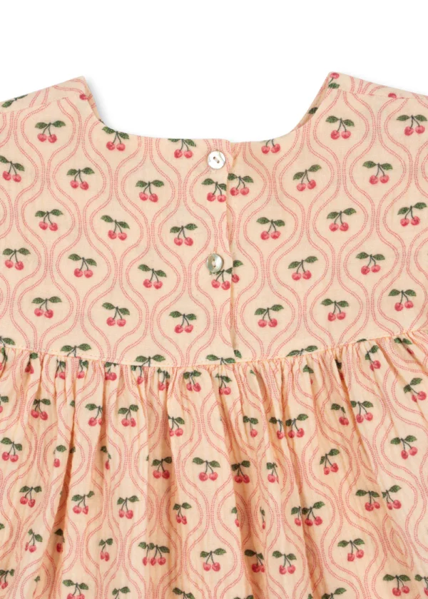 Fustan Coco Cherry Pink Motif - Figura 5