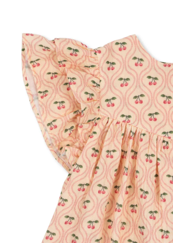 Fustan Coco Cherry Pink Motif - Figura 4