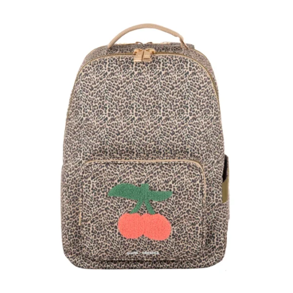 Çantë Shkolle Fillore Bobbie - Leopard Cherry