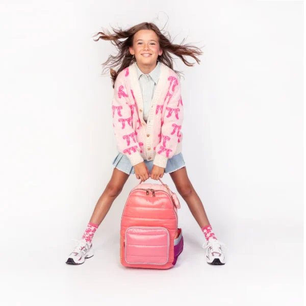 Çantë Shkolle Fillore Bobbie - Puffer Pink - Figura 2