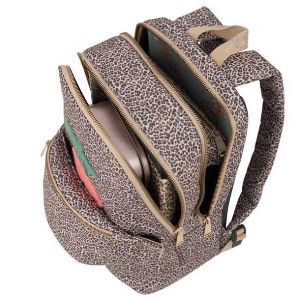 Çantë Shkolle Fillore Bobbie - Leopard Cherry - Figura 6