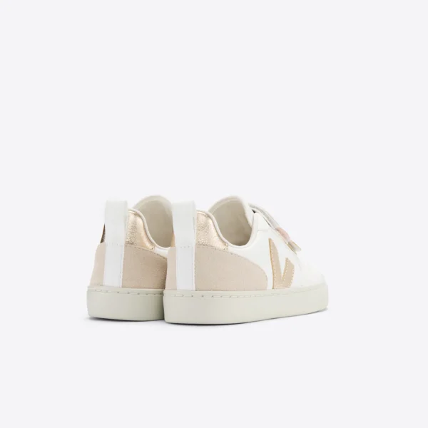 Veja V-10, Leather Multico Extra White Shiny - Figura 4