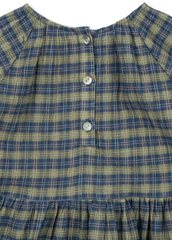 Fustan Terre Blue Check - Figura 2